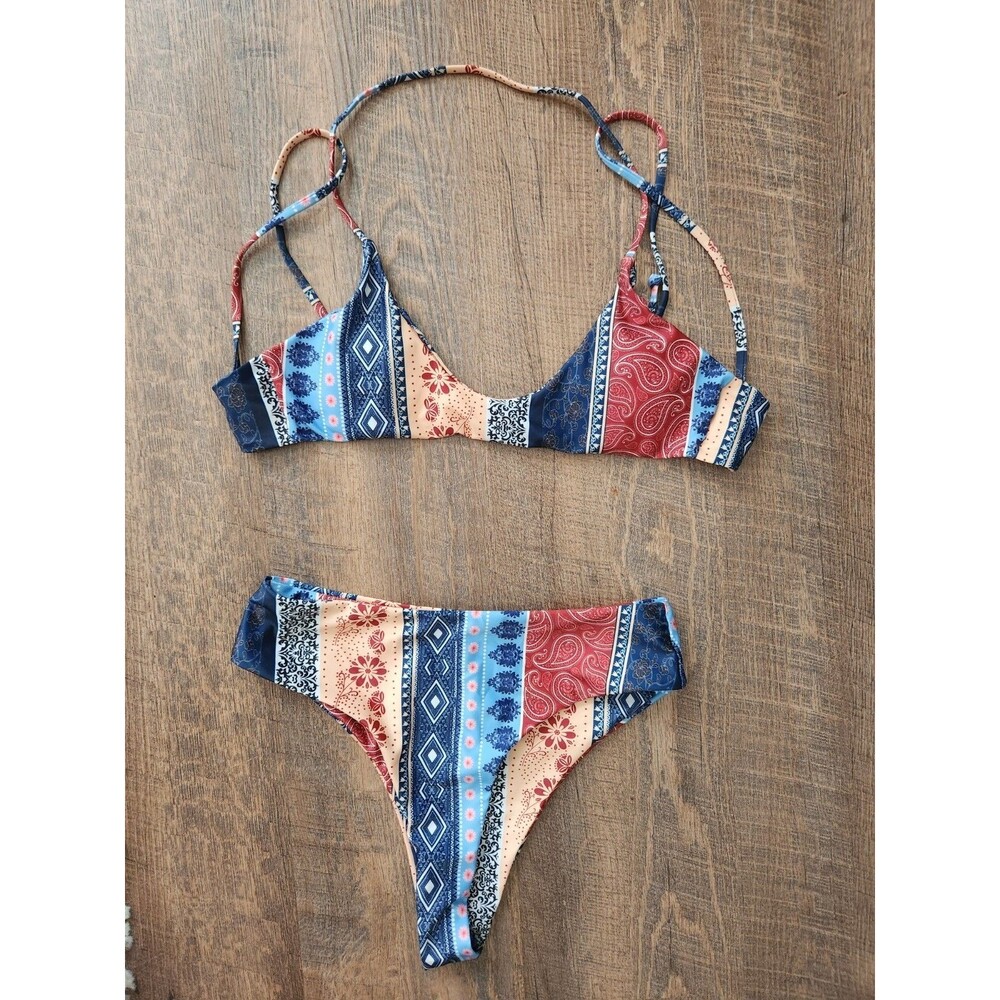 Shein Size S Aztec Bikini